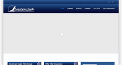 Desktop Screenshot of ameagletitle.com